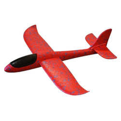 Samolot szybowiec styropianowy 47cm czerwony | zabawka dla dzieci | EPP