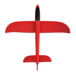 Samolot szybowiec styropianowy 47cm czerwony | zabawka dla dzieci | EPP