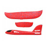 Samolot szybowiec styropianowy 47cm czerwony | zabawka dla dzieci | EPP