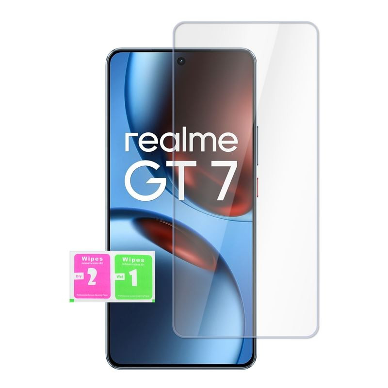 9H SZKŁO hartowane na telefon Realme GT 7 5G RMX5061 / GT 7T 5G RMX5085