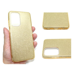 Etui Jelly Case SHINING HQ na telefon Samsung Galaxy A52 / A52 5G / A52s 5G złote
