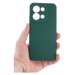 Etui Jelly Case na telefon Xiaomi Redmi 15C 4G 25078RA3EE / Redmi 15C 5G 2508CRN2BE / POCO C85 4G 25078PC3EE zielone MATT