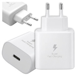 Ładowarka sieciowa USB Typ C USB-C PD Power Delivery QC 3.0 3,3A 18W SZYBKA biała