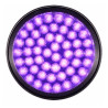 Latarka UV 51 LED 395nm aluminiowa czarna