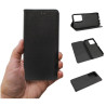 Etui Smart Magnet na telefon Vivo Y16 4G V2214 / Y02s czarne