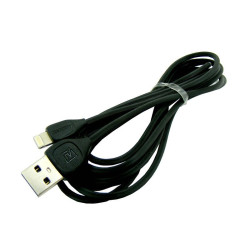 Kabel PC 2w1 micro USB - Lightning do telefonu Apple iPhone 5S 6S przewód mikro 2m REMAX LESU czarny