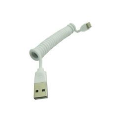 Kabel USB do telefonu Apple iPhone 7 8 1m REMAX Radiance Pro 2.4A przewód biały