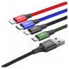 Kabel USB-A 4w1 Baseus - ładuj 4 urządzenia naraz