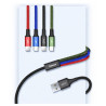 Kabel USB-A 4w1 Baseus - ładuj 4 urządzenia naraz