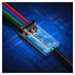 Kabel USB-A 4w1 Baseus - ładuj 4 urządzenia naraz