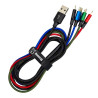 Kabel USB-A 4w1 Baseus - ładuj 4 urządzenia naraz