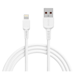 Kabel USB Lightning VIDVIE DC09 1m biały - szybkie ładowanie 2.1A