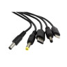 Kabel USB uniwersalny 10w1 do telefonu i tabletu czarny