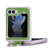 Etui Hard Case Bling na telefon Samsung Galaxy Z Flip 6 5G F741 / Galaxy Z Flip 7 FE 5G F761 zielone