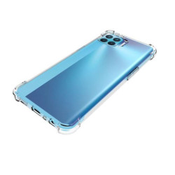Etui Jelly Anti Shock na telefon OPPO Reno 4 Lite / A93 2020 / F17 Pro 2020 bezbarwne