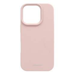 Etui Mercury SILICONE na telefon Apple iPhone 16 Pro A3293 różowe