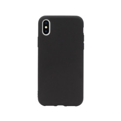 Etui Jelly Case na telefon Apple iPhone X / Xs czarne matowe