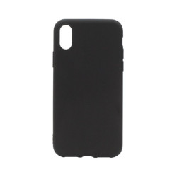 Etui Jelly Case na telefon Apple iPhone X / Xs czarne matowe