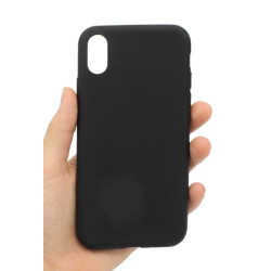 Etui Jelly Case na telefon Apple iPhone X / Xs czarne matowe