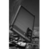 Etui Bumper Carbon Lux na telefon Samsung Galaxy S21 FE G990 czarne