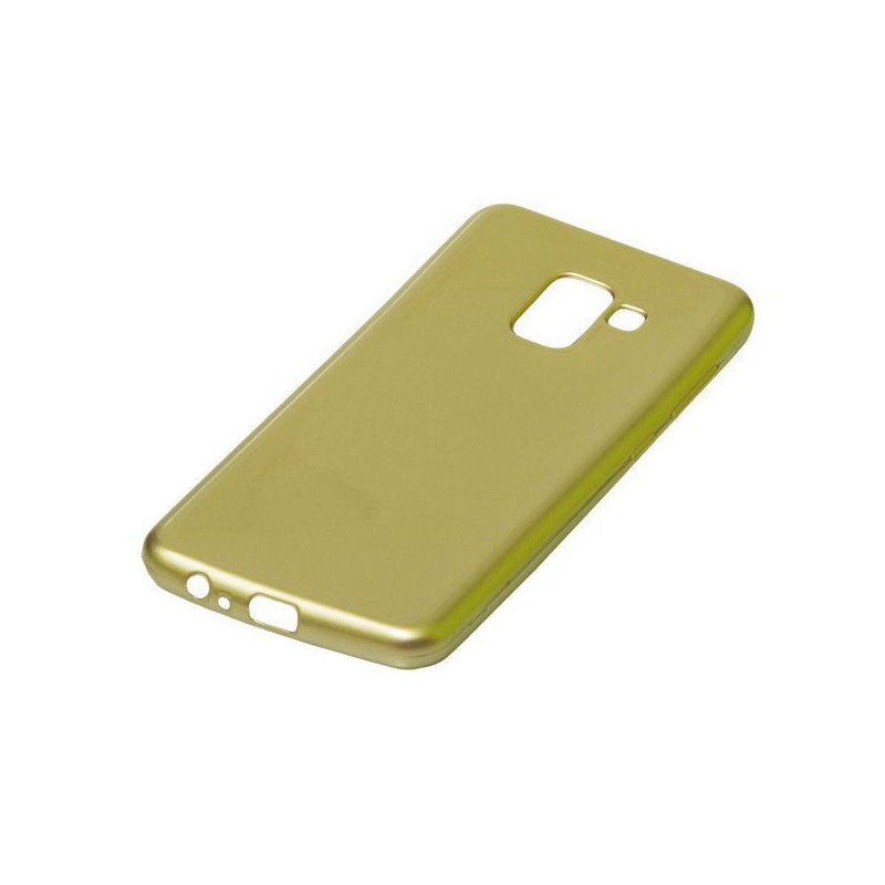 Etui Jelly Case Flash na telefon Samsung Galaxy A5 2018 A530 / A8 2018 złote