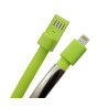 Kabel USB do Lightning w kształcie bransoletki 22 cm USB-A zielony