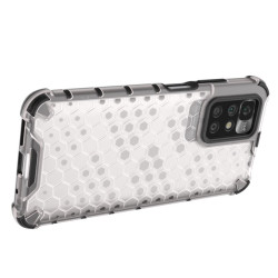 ETUI PANCERNE HONEYCOMB na telefon Xiaomi Redmi 10 21061119DG / Note 11 4G 2201117TY żółte