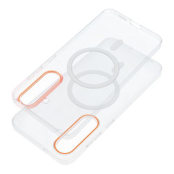 Etui MagSafe Go Orange do Samsung A57 5G bezbarwne