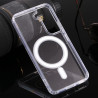Etui MagSafe ACRYLIC na telefon Samsung Galaxy S22 S901 bezbarwne