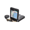 Etui Leather Case Strap na telefon Samsung Galaxy Z Flip 6 5G F741 / Galaxy Z Flip 7 FE 5G F761 czarne