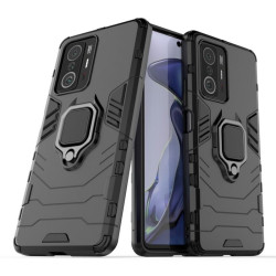 ETUI PANCERNE RING ARMOR na telefon Xiaomi Mi 11i / POCO F3 5G / Redmi K40 czarne
