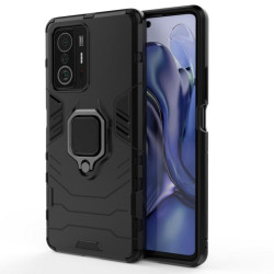 ETUI PANCERNE RING ARMOR na telefon Xiaomi Mi 11i / POCO F3 5G / Redmi K40 czarne
