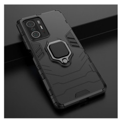 ETUI PANCERNE RING ARMOR na telefon Xiaomi Mi 11i / POCO F3 5G / Redmi K40 czarne