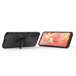 ETUI PANCERNE RING ARMOR na telefon OPPO A91 CPH2001 / Reno 3 CPH2043 czarne