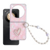 Etui Hard Case Heart na telefon nubia Flip 5G jasnoróżowe