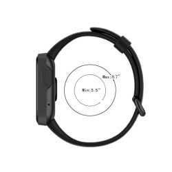 Pasek Opaska do smartwatch Xiaomi Mi Watch Lite / Redmi Watch czarny