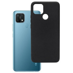 Etui Jelly Case na telefon OPPO A15 / A15s / A35 / Realme C12 czarne MATT