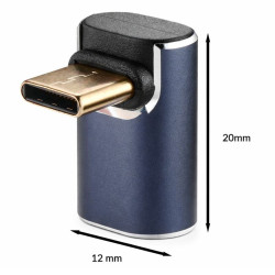 Adapter kątowy USB 4 40Gb/s PD 100W
