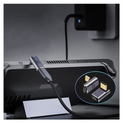 Adapter kątowy USB 4 40Gb/s PD 100W