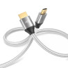 Kabel HDMI 2.1 8K 60Hz do PS5 Xbox 1.5m złote wtyki