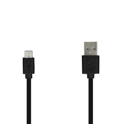 Kabel PC Micro USB - USB 3m czarny przewód KAB4b