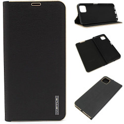 Etui Flip Vennus na telefon Samsung Galaxy A22 5G A226 czarne