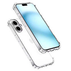 Etui Jelly Anti Shock na telefon Apple iPhone 16+ A3290 bezbarwne