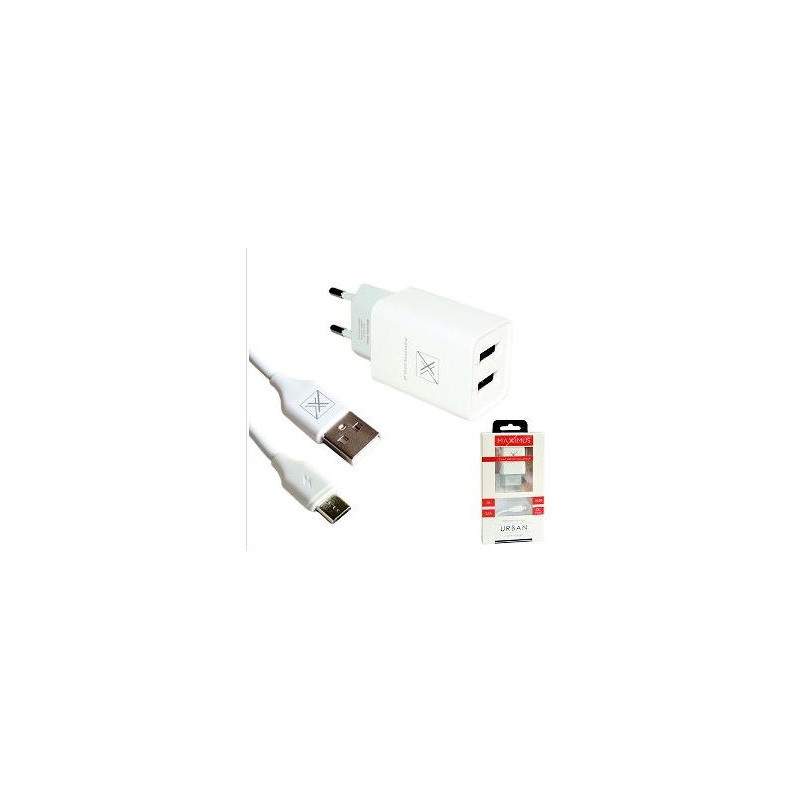 Ładowarka sieciowa Maxximus 3,1A + Micro USB