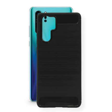 Etui Bumper Carbon Lux na telefon Huawei P30 Pro VOG-L29 czarne