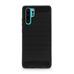 Etui Bumper Carbon Lux na telefon Huawei P30 Pro VOG-L29 czarne