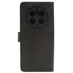 Etui Smart Leather na telefon Huawei Mate 50 Pro Draco-L29 czarne