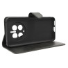 Etui Smart Leather na telefon Huawei Mate 50 Pro Draco-L29 czarne