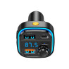 Transmiter FM bluetooth samochodowy + ładowarka samochodowa 2 x USB Typ A USB-A PD Power Delivery USB Typ C USB-C BT TR16