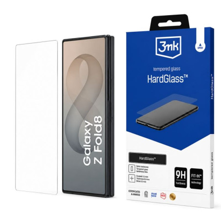 3mk HardGlass szkło hartowane na telefon Samsung Galaxy Z Fold 8 Ultra 5G F976